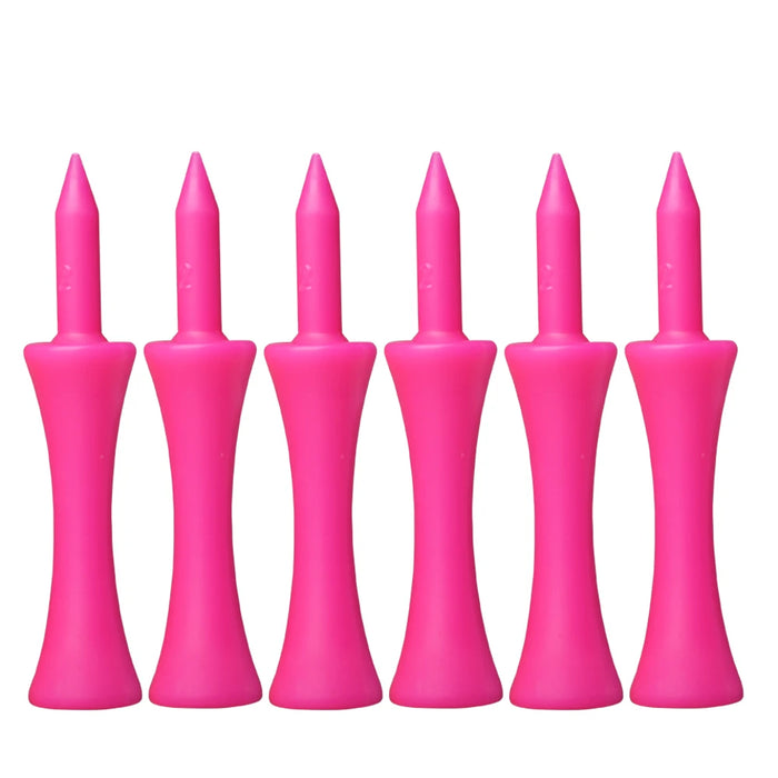 Colorful Plastic Step Down Castle Golf Tees Height Control Ball Holder