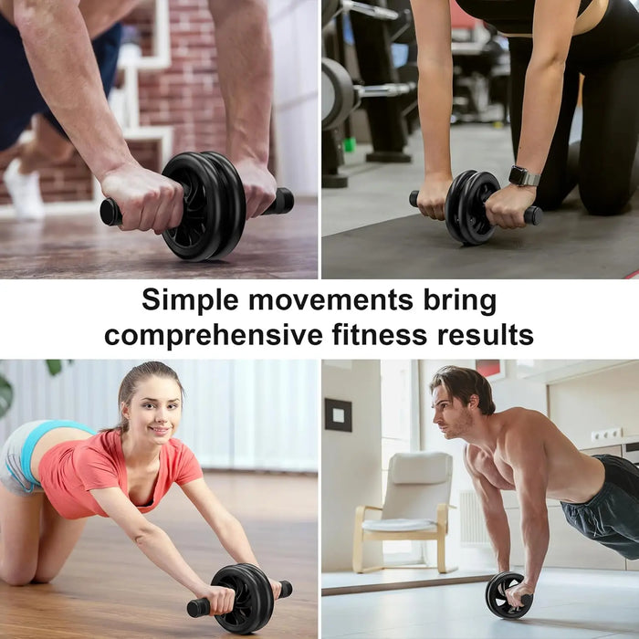 Silent Abdominal Roller Wheel for Core Muscle Workout