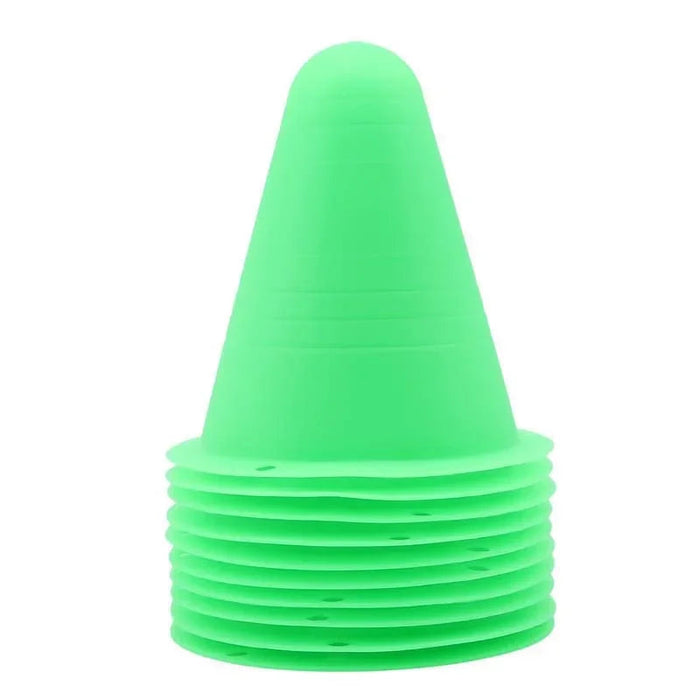 8cm Plastic Marker Cones (10 Pack)