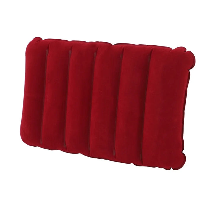 Inflatable PVC Flocking Air Pillow – Portable Magic Cushion for Travel/Home