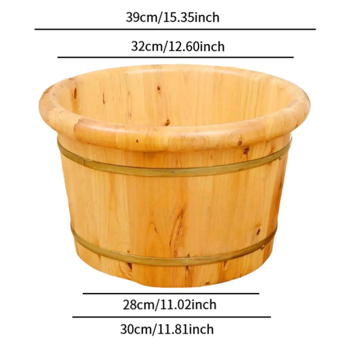 Wood Foot Sauna Tub