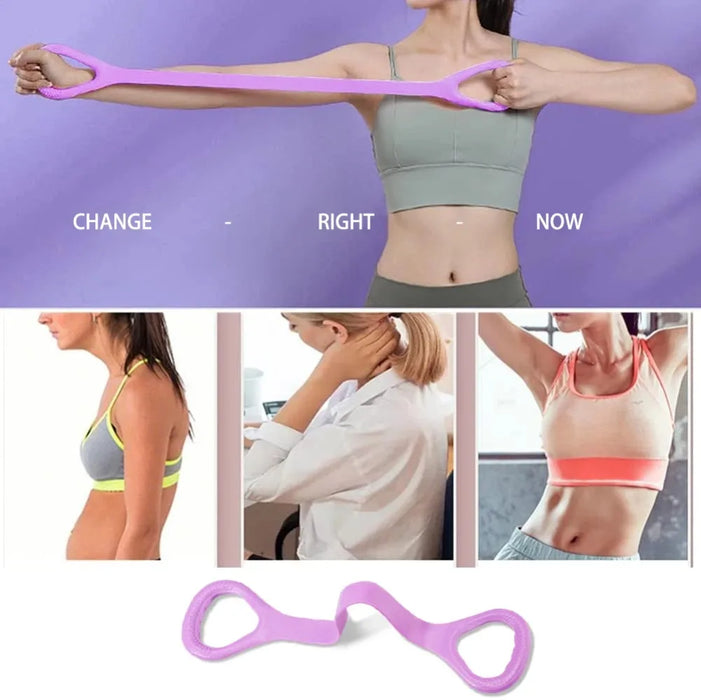 Stretching Belt for Yoga, Dance, and Physical Therapy