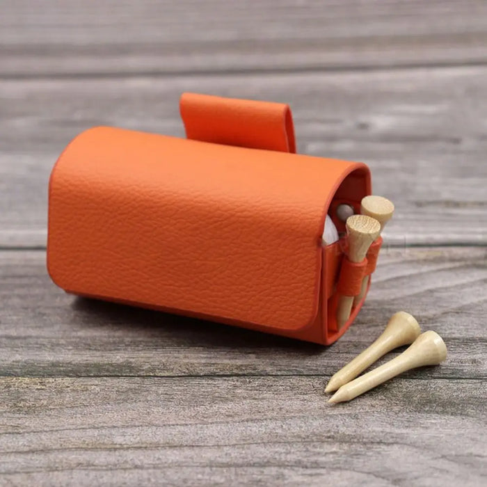 Golf Ball Storage Bag Waist Pouch with Clip