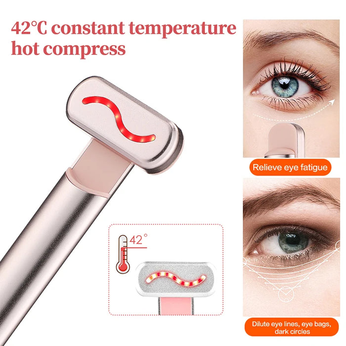 Electric Eye Massager Device for Puffiness and Wrinkles