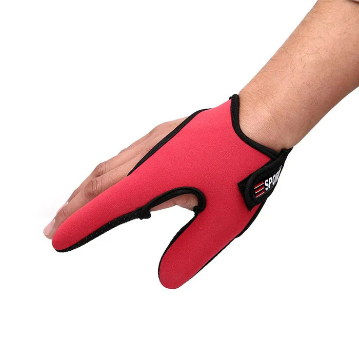 Fishing Gear Finger Protector 2-Finger Gloves