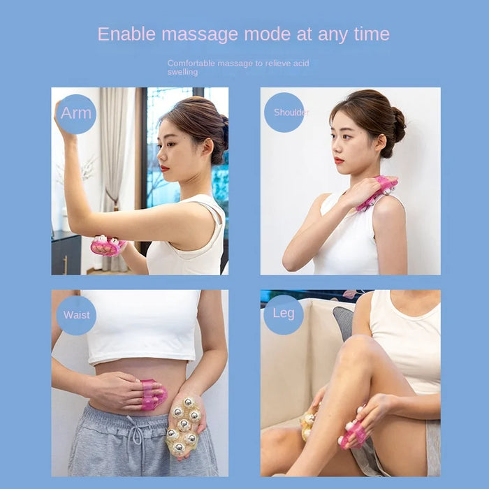 Roller Ball Body Massage Glove
