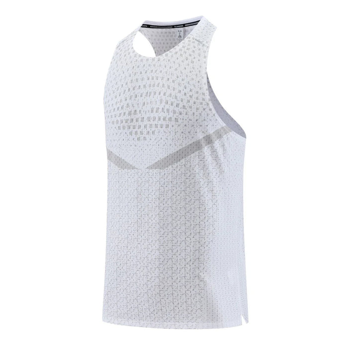 Men's Ice Silk Sleeveless Sports Vest – Quick-Dry, Breathable Gym Running Tank